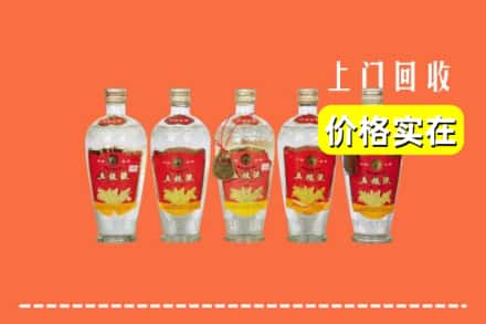 枣强县回收老五粮液